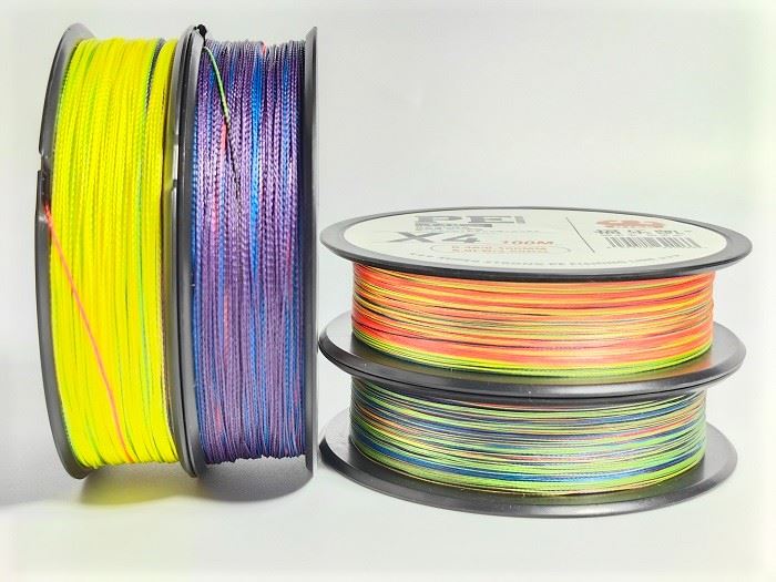 Super Strong PE Braided Fishing Line Durable 4 Strands Fishing Line